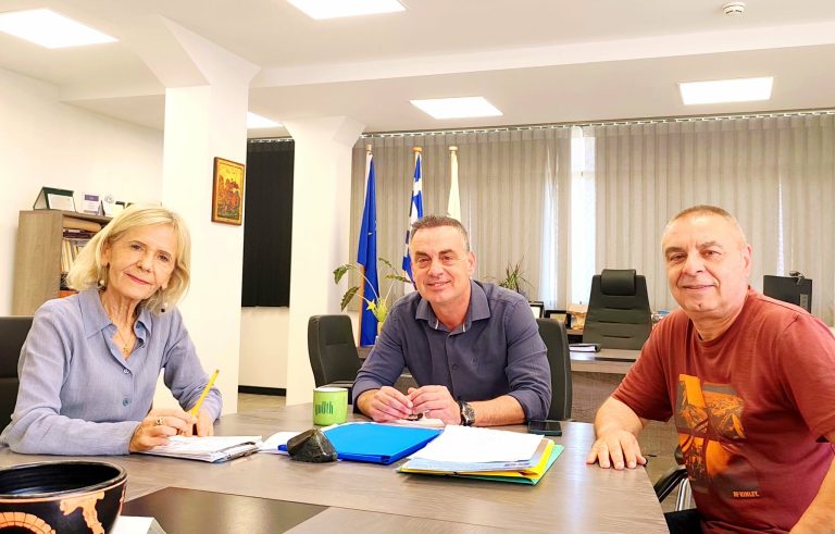 Γιώτα Πούλου: Επισκέψεις στον αντιπεριφερειάρχη Π.Ε. Βοιωτίας και στον Δήμαρχο Λεβαδέων